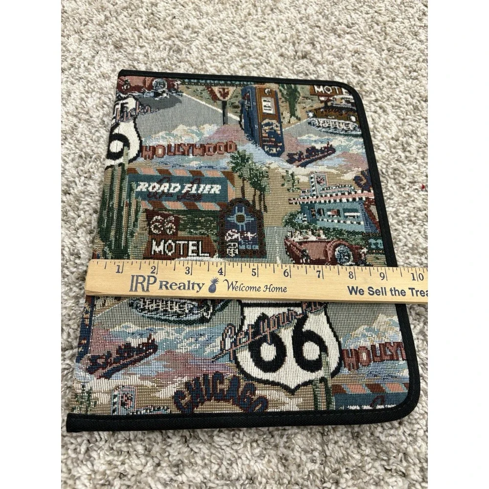 Route 66 Tapestry Roadside Attractions Work Folder Dart School Folder Portfolio